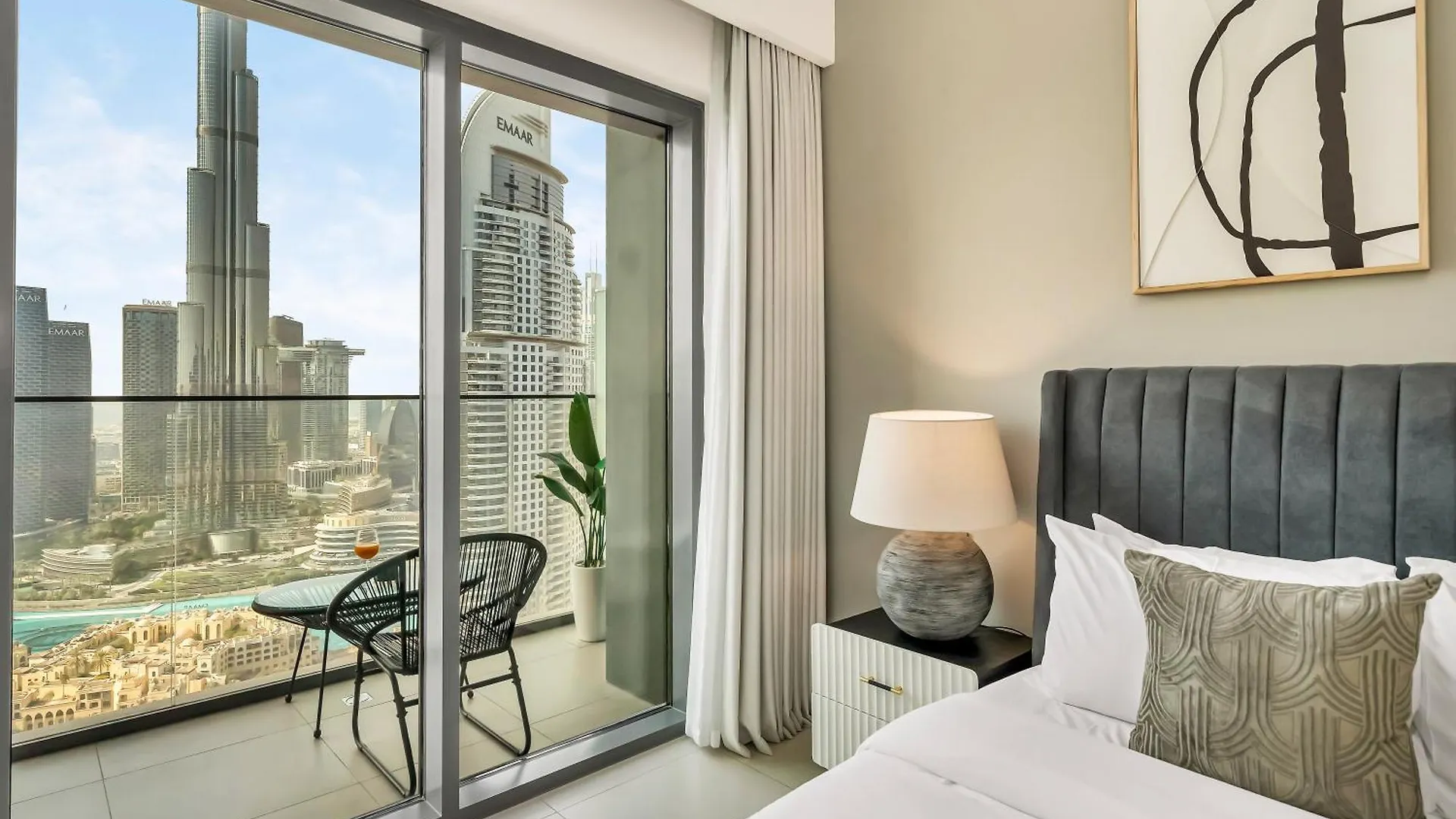 Burj Royale 3 Bedroom Full Burj Khalifa Fountain View Dubaj 0*,