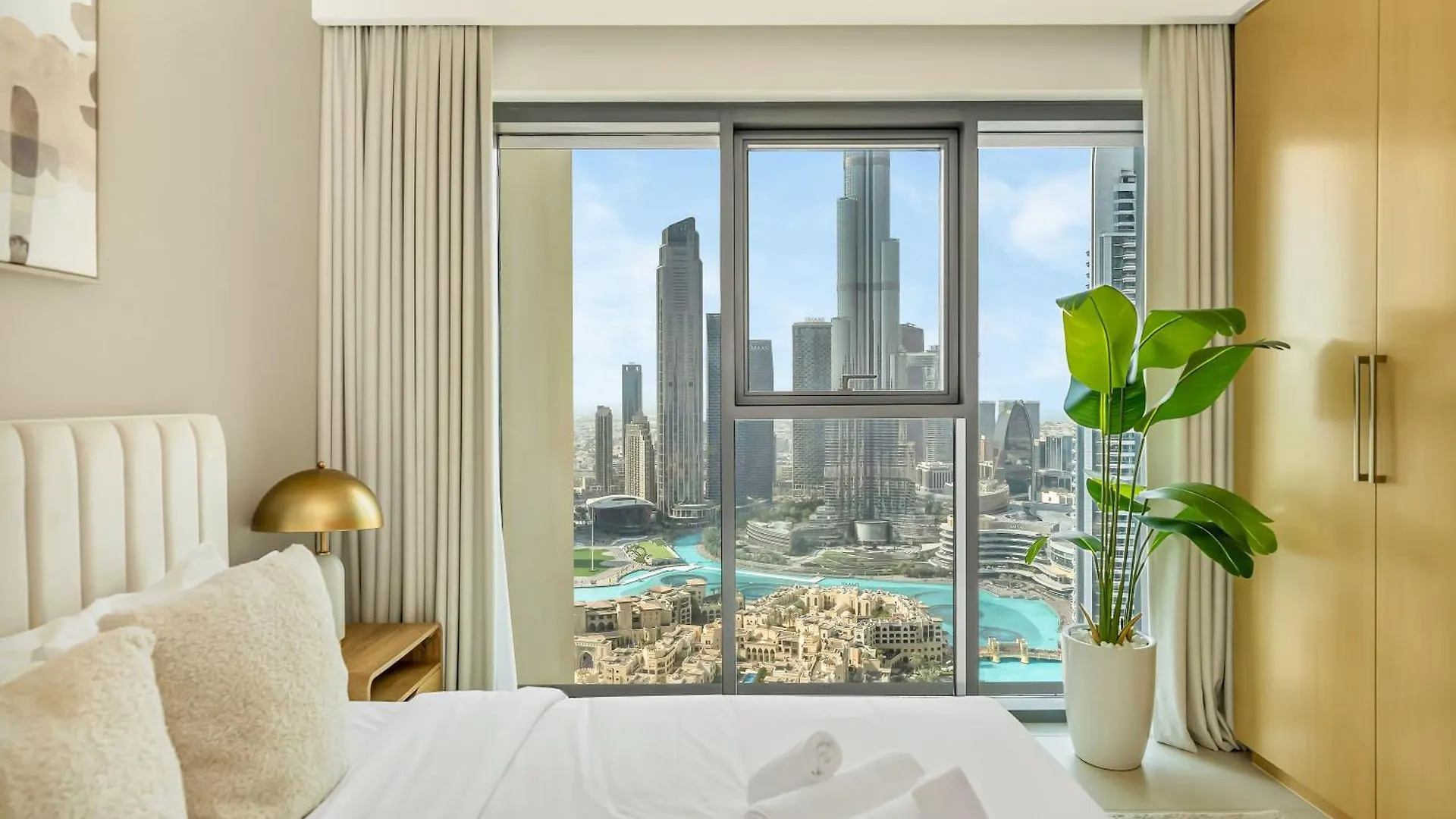Apartman Burj Royale 3 Bedroom Full Burj Khalifa Fountain View Dubaj